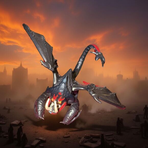 2018 How To Train Your Dragon The Hidden World Deathgripper Figure B14 - Picture 1 of 11